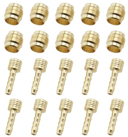 VGOL Set di 10 teste di oliva per bicicletta, versatili, per tubo del freno, compatibili con aghi per olio Magura MT2/MT4/MT5/MT6/MT7/MT8