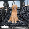 Lekeinchi Hundedecke Auto Rückbank - Auto Hundedecke Rücksitz mit Sechs Stabilen Hartholzplatten und Sicherheitsgurten - Wasserdicht & Kratzfest & Sturzprävention Hundematte für SUV, LKW, Tarnung(L)
