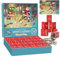 Puzzle Adventskalender 2024, 24 Tägiger Adventskalender Puzzle, mit Weihnachtspuzzle 1008 Teile, Weihnachts Geschenke für Jungen, Mädchen, Frauen und Männer