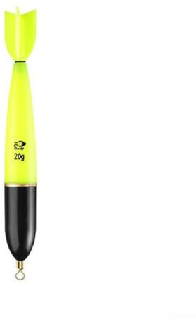 Day and Night Fishing Float with Electronic Rocket Tail, Improved Visibility, Heavy duty Swivel (20g)