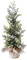 Boltze Home Albero di Natale artificiale in vaso di iuta, 40 cm