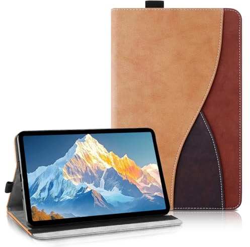 AsWant Custodia per iPad 11 Generazione A16 11 Pollici 2025/iPad 10 Generazione 10,9 Pollici 2022 - Pelle Ultra Sottile PU Case con Funzione Stand Tablet Protettiva Cover iPad 10a (Marrone)