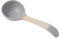 MXMZSRTH Mestolo da Cucina Cucchiaio da zuppa con Manico Lungo Mestolo da Cucina Cucchiaio Domestico for Cucinare, servire e mescolare(Grau)