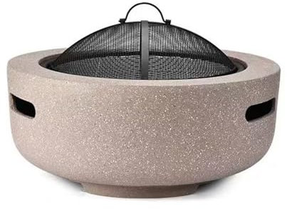 Brasero d'extérieur d'intérieur à bois pour jardin, camping, fête