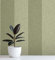 GAULAN 683557 - Papel pintado de rayas fondo de espiga efecto textil en tonos verdes para pared salón dormitorio pasillo comedor - 53 x 1005 cm