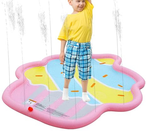 Hundespielmatte Mit Sprinkler Hundespielplatz Flaches Wasserspielbecken