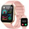 Smart Watch for Women(Answer/Make Calls) 1.96HD Fitness Watch with Heart Rate Sleep Monitor, Activity Tracker 113+Sports Mode, 2025 Step Counter for Women, IP68 Waterproof Smartwatch for IOS Android