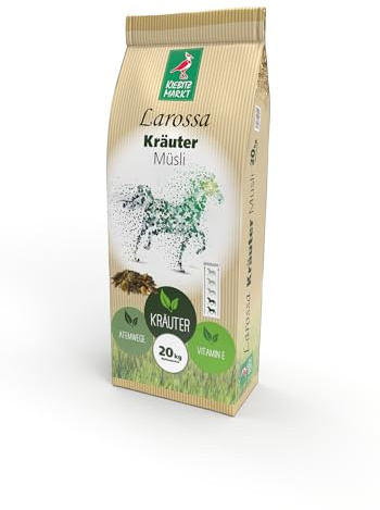 Kiebitz Markt Larossa Kräuter Müsli 20 kg Pferdefutter für Pferde