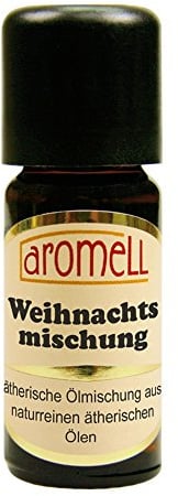 aromell Weihnachtsmischung - Ölmischung aus naturreinen ätherischen Ölen, 10 ml