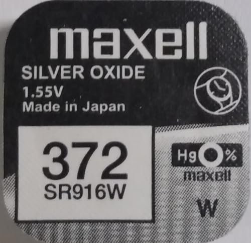 Maxell 372/SR916W pour Montre Oxyde d'Argent