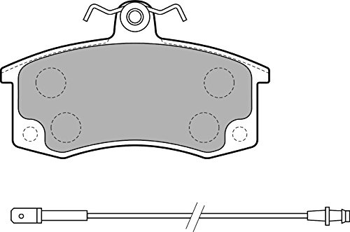 Delphi LP180 Brake Pad