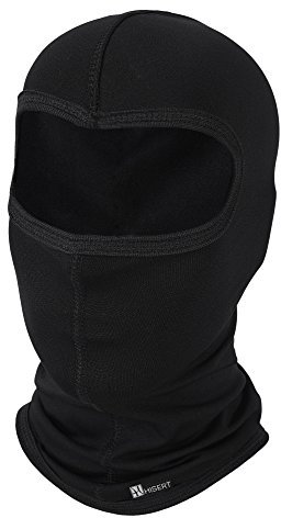 Hisert Sturmhaube Skimaske Silverplus Thermoaktive HR 13 (Schwarz(2), XS/S)