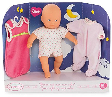 Corolle DLG09 - Mini Calin Set Gute Nacht Mon Premier, 20 cm