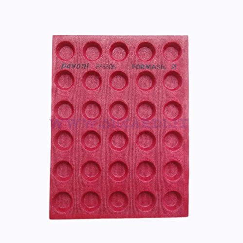 Pavoni Stampo in Silicone microforato Formasil Ø 4-30 Impronte