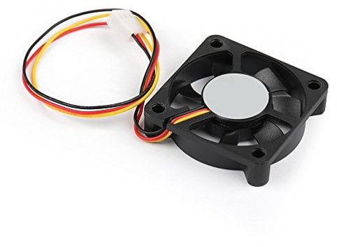 axGear Fan 50x50x10mm 5x5x1cm Mini Small Fan 3Pin Power 5V 50mm 5cm