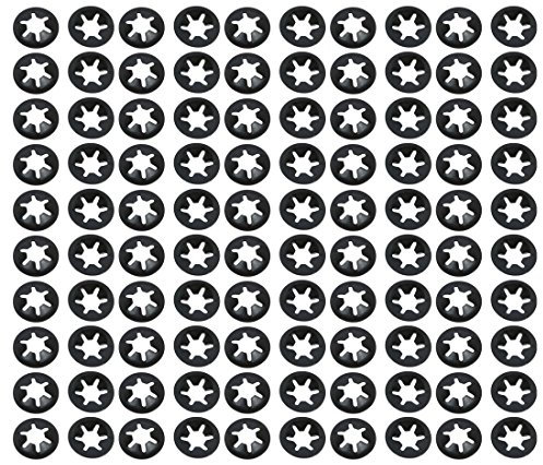 sourcing map 100 Stück 5mm x 12mm Innenzahn Zahnscheiben Sicherungsscheiben de