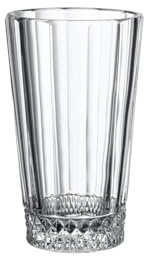 Villeroy & Boch Opéra Longdrinkglas, 4er-Set, 340 ml, Kristallglas, Klar