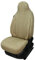 Maß Sitzbezüge Schonbezüge Pilotsitze Fahrer & Beifahrer Set kompatibel mit Wohnmobil FIAT Ducato, Pössl, Knaus, Adria, Carthago, Pilote Laika WPL405 Beige