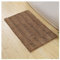 HONGBI Badematte rutschfest-Badvorleger Anti-Rutsch Badteppich Weich Wasserabsorbierende Badematten Flauschige Mikrofaser Badezimmerteppich Braun 50x153cm