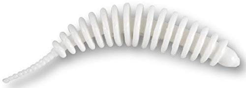 Paladin Probaits Feinripp Gummiköder - geflavourte Forellenköder, Länge/Packungsinhalt:6.5cm / 7 Stück, Farbe/Geschmack:Snowflake/Knoblauch