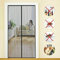 ZANZARIERA IN POLIESTERE PER PORTE CON MAGNETI cm 120 x 250 - col. grigio KASART