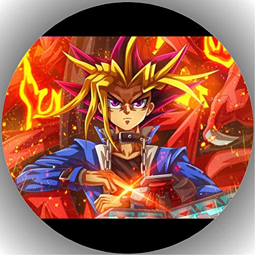 Fondant Tortenaufleger Tortenbild Geburtstag kompatibel mit Yu_Gi_Oh K37