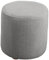 rockible Housses de Pouf Extensibles Housses de Pouf Rondes Housses de Repose-Pieds Amovibles Housses de Rangement pour Pouf pour Le Salon, Gris