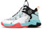 Adoff Kinder-Basketballschuhe High-Top-Dämpfung Leichte rutschfeste atmungsaktive aktive Outdoor-Sportschuhe Unisex (39,Weiß schwarz)