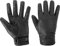 normani BW Lederhandschuhe gefüttert mit Druckknopfverschluss Farbe Dunkelschwarz Größe M