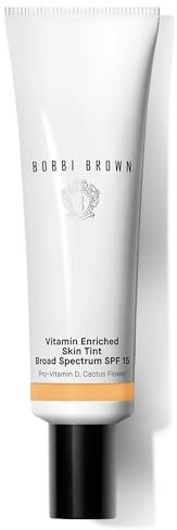 BOBBI BROWN Vitamin Enriched Skin Tint SPF 15 No.1 Medium (50 ml) - Bobbi Brown Mit Vitamin angereicherte Haut getönte Feuchtigkeitscreme LSF 15 – leicht bis mittelwarm für Frauen