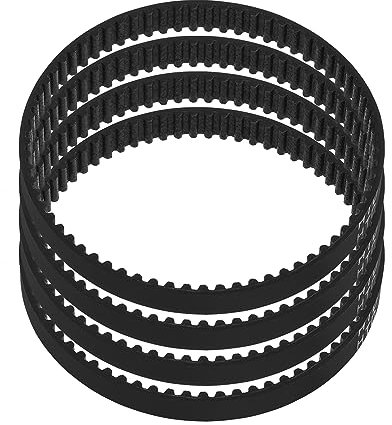 YINETTECH 4PCS Drive Belt Compatible with Vax Air Lift Steerable Pet UCPMSHV1 U89-MA-PF 90-MA-R U91-MA-B U89-MA-TE Vacuum Cleaner Replaces 1313607700 1113453000