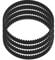 YINETTECH 4PCS Drive Belt Compatible with Vax Air Lift Steerable Pet UCPMSHV1 U89-MA-PF 90-MA-R U91-MA-B U89-MA-TE Vacuum Cleaner Replaces 1313607700 1113453000