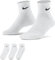 Nike Swoosh Dri-FIT Crew Socks Socken 3er Pack (DE/NL/SE/PL, Numerisch, 42, 46, Regular, Regular, white/black)