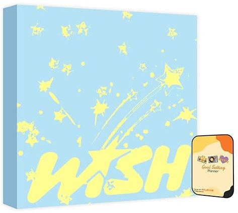 NCT WISH Album - WISH (Photobook Ver.)+Pre Order Benefits+BolsVos Exclusive K-POP Giveaways Package
