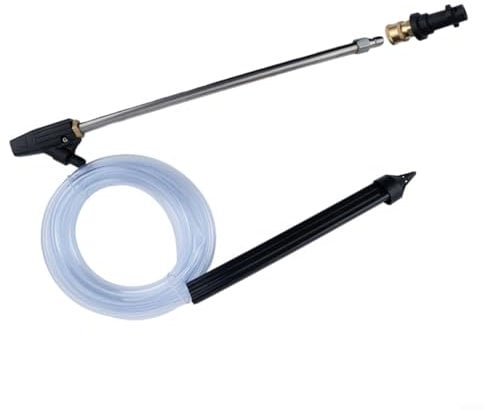 EpheyFIF Kit sabbiatrice idropulitrice ad alta pressione, attacco per sabbiatura, con tubo idropulitrice, kit di sabbiatura a umido per Karcher per K Series K2, K3, K4, K5, K6, K7