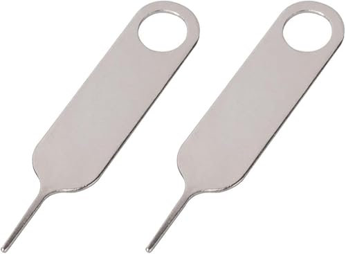 2Pcs Doorbell Key Tool, Release Removal Pin Security Key Replacement Tool Compatible with Arlo,Nest and Eufy Video Doorbell Remove Doorbell Mount and Battery Replacement,Doorbell Opening Pin Tool