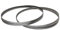 2 pièces lame de scie à ruban 2240x12.7x0.5mm 6 TPI lames de scie à ruban outils de travail du bois for Makita LB1200F lame de scie à ruban en carbone