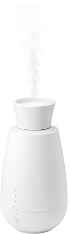 Stadler Form Aroma Diffuser Ella, intelligentes Duft-Spray-System, für ätherische Öle, ohne Wasser, ohne Hitze, intensiver Duft, kabellos, Licht-Sensor, einfache Handhabung, Weiss