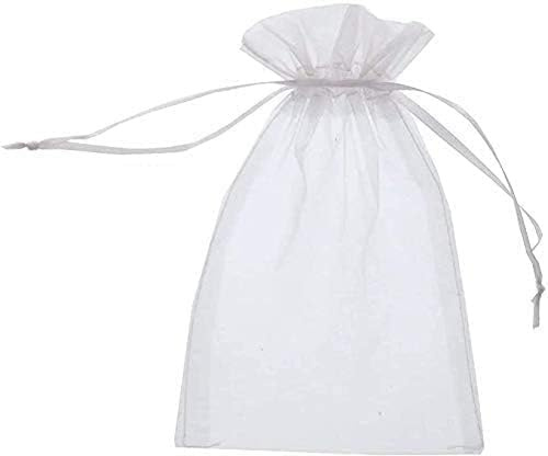DAHI 15 * 20cm organzasäckchen 100pcs säckchen zum befüllen Schmuckbeutel Hochzeit Säckchen Geschenkbeutel Organzabeutel (15x20cm/100pcs)