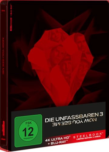 Die Unfassbaren 3 - Now you see me - Lim. Steelbook (4K Ultra HD) [Blu-ray]