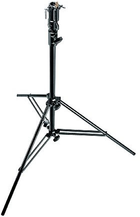 Manfrotto 008BU tripode 1 Pata(s) Negro - Trípode (15 kg, 1 Pata(s), 2,12 m, Negro, Aluminio, 4,2 kg)
