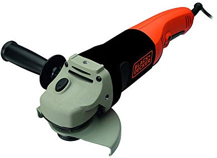 BLACK+DECKER, Smerigliatrice Angolare in Cartone, 125/115 Mm, 1200W. KG1202-QS