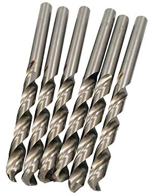 TWISTDRILL HSS Metallbohrer 12,0mm - 5 Stück | DIN 338 Typ N| Geschliffen| Bohrer Set| Stahlbohrer| Aluminiumbohrer| Messingbohrer