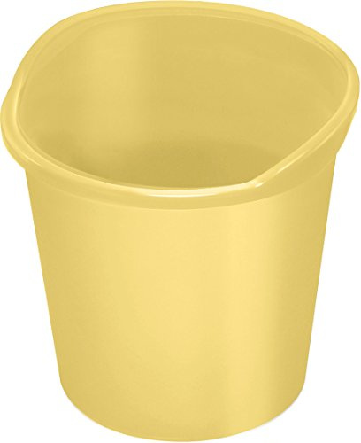 helit H2360417 - Papierkorb the joy, Serie economy, 13 l, gelb