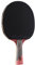 JOOLA Omega Speed – Tischtennisschläger für fortgeschrittenes Training mit ausgestelltem Griff – Turnierniveau Ping Pong Paddel mit Torrent 33 Tischtennisgummi – entwickelt für Geschwindigkeit