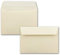 500x Briefumschläge Vanille-Creme DIN C6 Format 11,4 x 16,2 cm - Haftklebung - Kuverts ohne Fenster - Weihnachten, Grußkarten & Einladungen - Für A6 & A4 Papier