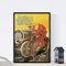 Nacnic Vintage Poster Vintage Räder Anzeige Atlas 1901. Größe A4 Rahmen