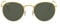 Ray-Ban Herren Round Metal Sonnenbrille, Gold, 50