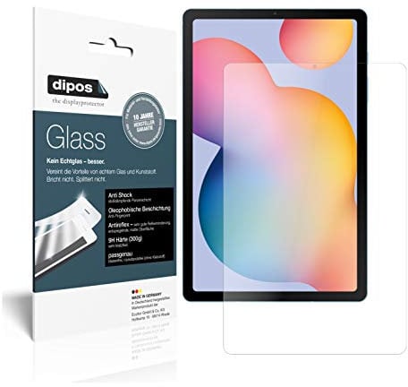 dipos I 2 X pellicola protettiva opaca compatibile con Samsung Galaxy Tab S6 Lite pellicola protettiva 9H