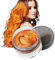 Temporäre Haarwachs Farbe, OCHILIMA Haarwachs Frisur Farbstoff Schlamm, natürliche Inhaltsstoffe Waschbare Haarstylingcreme für Männer Frauen Farbwachs 120g /4,23 Unzen (Orange)